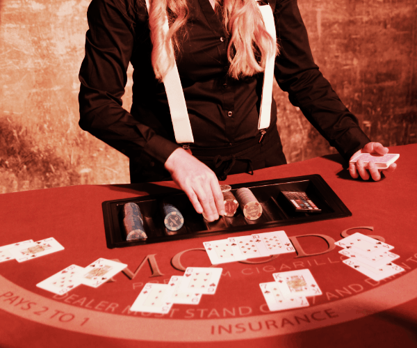 Black Jack Tisch Dealer